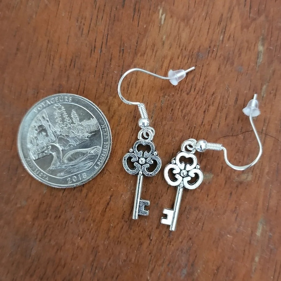 Key Earrings - Picture 1 of 1